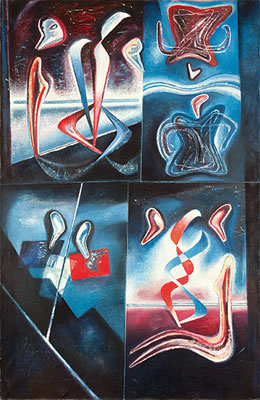 Sample artwork by Tomas Sveda (Born 1947), known for painting - View similar artists and auction records