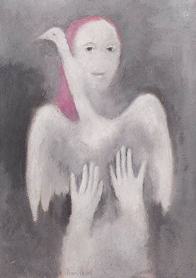 Girl with a Bird