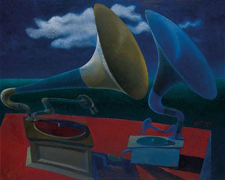 Sample artwork by Svatopluk Pitra (1923 - 1993), known for animal painting - View similar artists and auction records