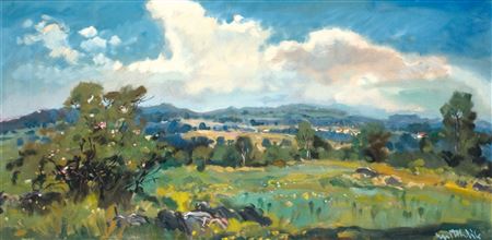 Krajina na Milevsku by Karel Stehlik - Auction record, sale price, and art valuation. Compare with similar artists and explore comparable artworks.