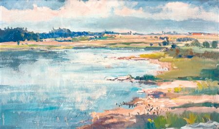 Jihoceský rybník, nedatováno by Karel Stehlik - Auction record, sale price, and art valuation. Compare with similar artists and explore comparable artworks.