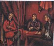 Sample artwork by Frances Strain (1898 - 1962), known for figure, genre, landscape, interiors - View similar artists and auction records