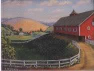 Sample artwork by Ray Grathwol (1900 - 1992), known for rural landscape painting, snowscenes - View similar artists and auction records