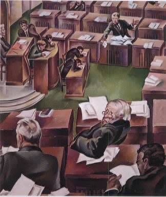The Senate in Session