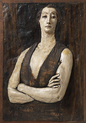 Portrait of Frank Gallo: Self-portrait