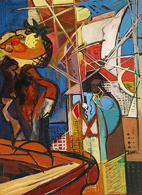 Untitled Cubist Composition