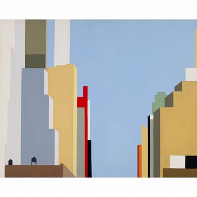 West 41st. Street by Robert Herrmann - Auction record, sale price, and art valuation. Compare with similar artists and explore comparable artworks.