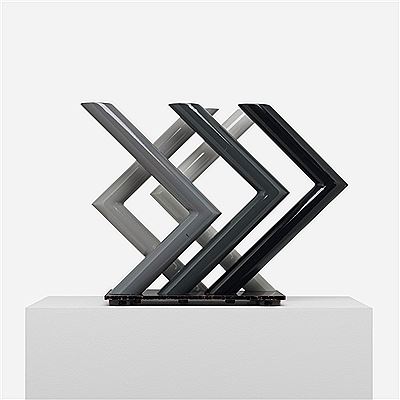 Untitled (Grey Series Sculpture) by Josefa Filkosky - Auction record, sale price, and art valuation. Compare with similar artists and explore comparable artworks.