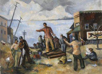 The Agitator by Louise Lewis Gilbert - Auction record, sale price, and art valuation. Compare with similar artists and explore comparable artworks.