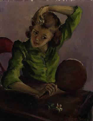 Woman at the Mirror