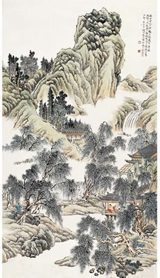 Sample artwork by Qifeng Huang (1889 - 1939), known for painting - View similar artists and auction records