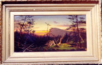 Camp at Sunset by Jonathan Bradley Morse - Auction record, sale price, and art valuation. Compare with similar artists and explore comparable artworks.