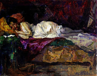 Sample artwork by Auguste Kohler (1881 - 1964), known for lithography and painting - View similar artists and auction records