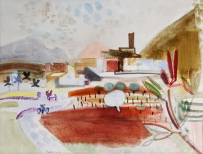 Südliche Landschaft