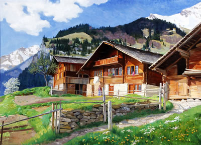Sample artwork by Eduard Schild (1878 - 1944), known for painting - View similar artists and auction records