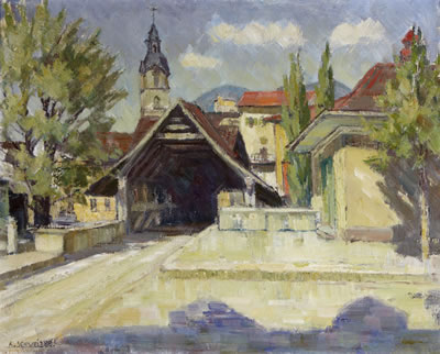 Sample artwork by Albert Schweizer (1885 - 1948), known for painting - View similar artists and auction records
