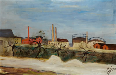 Gaswerk Basel by Carlo Koenig - Auction record, sale price, and art valuation. Compare with similar artists and explore comparable artworks.