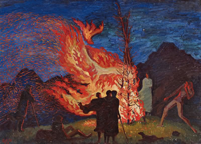 Sample artwork by Traugott Walter Eugen Niederer (1881 - 1957), known for painting - View similar artists and auction records