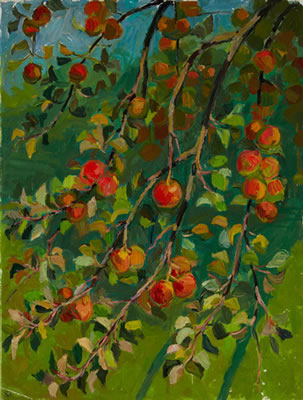 Herbst - Reife Äpfel