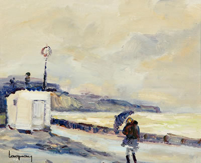 Coup de vent a  Pourville