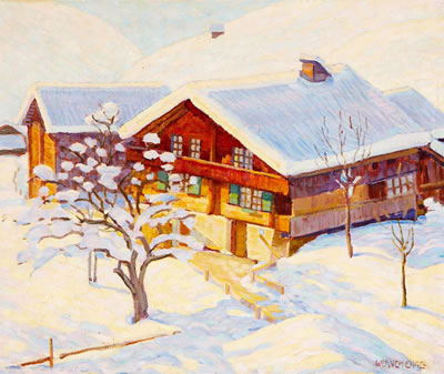 Sonniger Wintertag by Werner Emil Engel - Auction record, sale price, and art valuation. Compare with similar artists and explore comparable artworks.