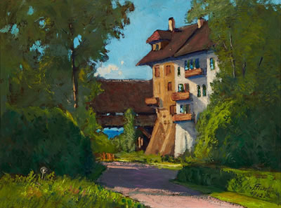 Altstadtpartie in Aarberg by Abraham Furst - Auction record, sale price, and art valuation. Compare with similar artists and explore comparable artworks.