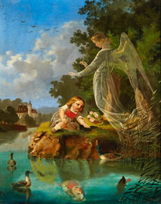 Schutzengel mit Kind by Heinrich Jenny - Auction record, sale price, and art valuation. Compare with similar artists and explore comparable artworks.