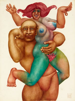 Couple by Hans Hanko - Auction record, sale price, and art valuation. Compare with similar artists and explore comparable artworks.