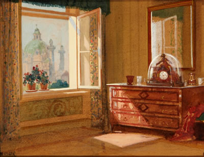 Sample artwork by Hermann Molzer (1894 - 1969), known for painting - View similar artists and auction records