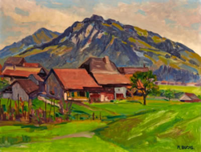 Epagny et le Biffe-Gruyere by Raymond Buchs - Auction record, sale price, and art valuation. Compare with similar artists and explore comparable artworks.