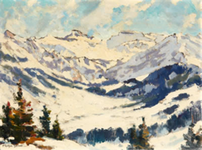 Winter im Gebirge by Markus Bandi - Auction record, sale price, and art valuation. Compare with similar artists and explore comparable artworks.