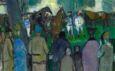 Pferderennbahn im Schachen Aarau by Felix Hoffmann - Auction record, sale price, and art valuation. Compare with similar artists and explore comparable artworks.