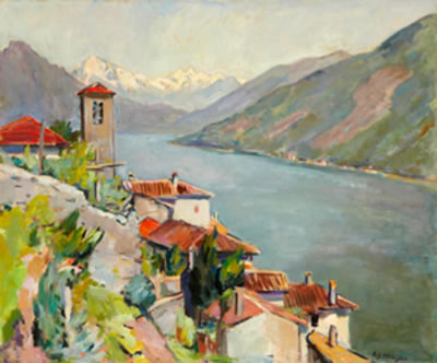 Gandria by Fritz Meijer - Auction record, sale price, and art valuation. Compare with similar artists and explore comparable artworks.