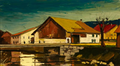Ferme du Jura by Pierre Michel - Auction record, sale price, and art valuation. Compare with similar artists and explore comparable artworks.