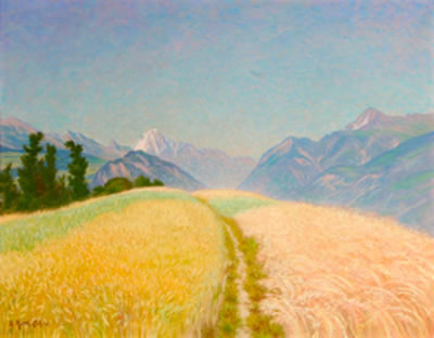 BlÃ© Ã  Saviese printemps