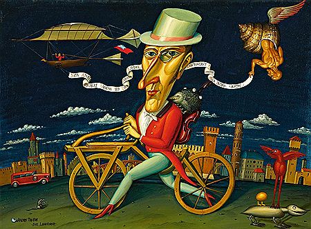 Der Landfarer by Andre Trufan - Auction record, sale price, and art valuation. Compare with similar artists and explore comparable artworks.