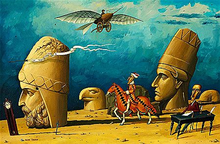 Sample artwork by Andre Trufan (1960 - 2004), known for painting - View similar artists and auction records