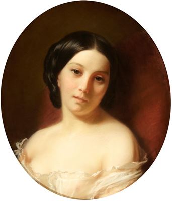 Elegant Lady by Francis Oliver Finch - Auction record, sale price, and art valuation. Compare with similar artists and explore comparable artworks.