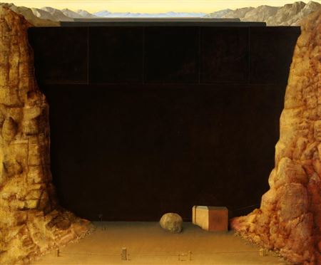 Das Tal ist zu - Surreale Landschaft by Moritz Baumgartl - Auction record, sale price, and art valuation. Compare with similar artists and explore comparable artworks.