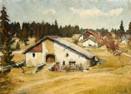 In den Freibergen by Albert Schweizer - Auction record, sale price, and art valuation. Compare with similar artists and explore comparable artworks.