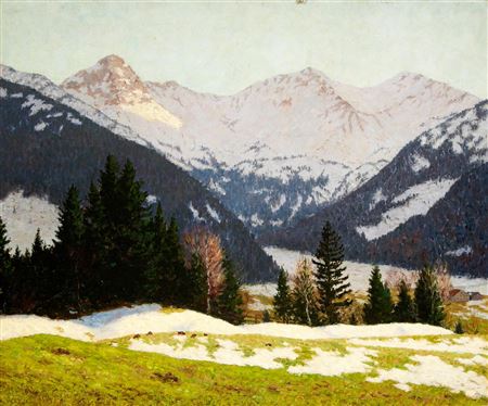 Vorfruhling in den Bergen