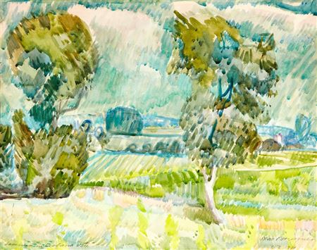 Sommer by Max Brunner - Auction record, sale price, and art valuation. Compare with similar artists and explore comparable artworks.