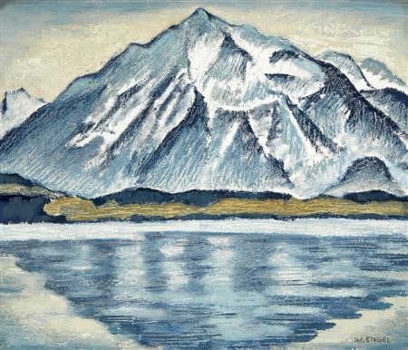Niesen im Schneekleid by Werner Emil Engel - Auction record, sale price, and art valuation. Compare with similar artists and explore comparable artworks.
