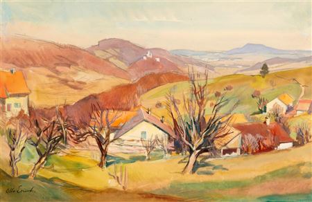 Schenkenbergertal by Oscar Ernst - Auction record, sale price, and art valuation. Compare with similar artists and explore comparable artworks.