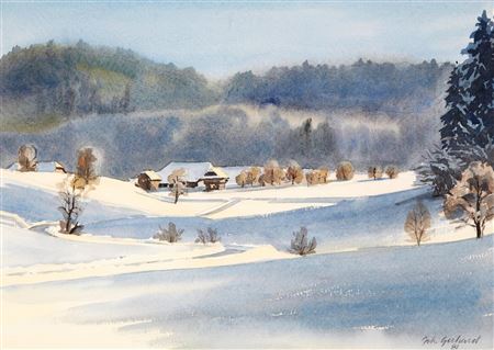 Winter in Liebigen - Brittnau