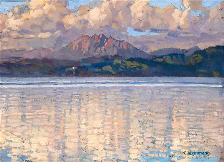 Sample artwork by Conrad Steinmann (1866 - 1933), known for painting - View similar artists and auction records
