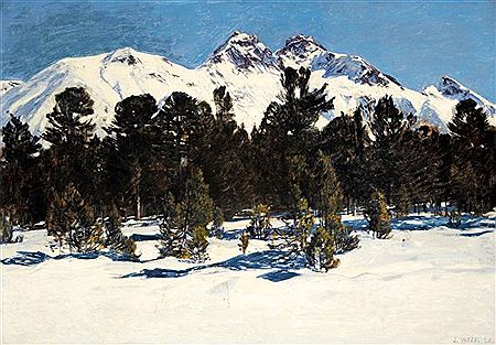Sample artwork by Johann Jakob Wyss (1876 - 1936), known for painting - View similar artists and auction records