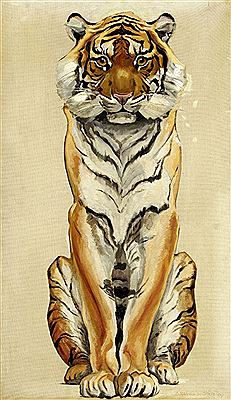 Sibirischer Tiger by Alexandre Benois Di Stetto - Auction record, sale price, and art valuation. Compare with similar artists and explore comparable artworks.