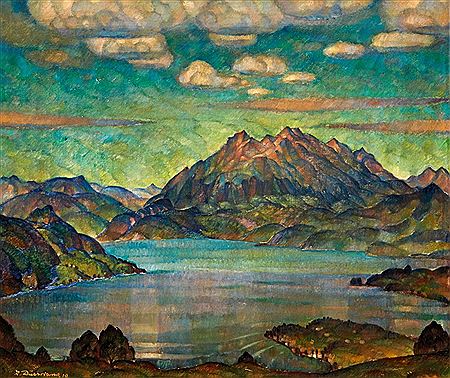 Vierwaldstättersee - Pilatus by Rudolf Durrwang - Auction record, sale price, and art valuation. Compare with similar artists and explore comparable artworks.