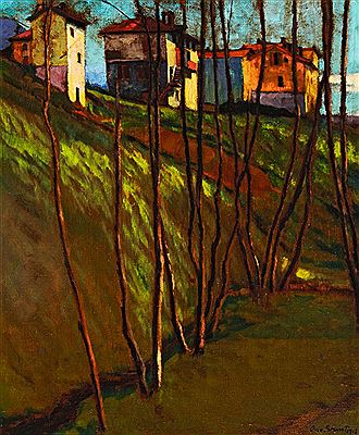 Sample artwork by Oscar Ernst (1881 - 1944), known for painting - View similar artists and auction records